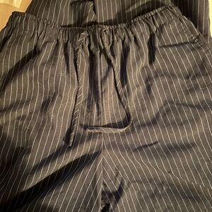 Dark blue Pinstripe Pants
